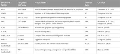 Tumor cell stemness in gastrointestinal cancer: regulation and targeted therapy